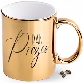 ZLATA KERAMIČNA SKODELICA ZA PREDSEDNIKA, DARILO