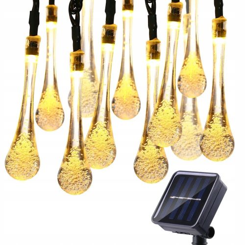 Girlanda SOLARNA VRTNA RAZSVETLJAVA LED Gazebos 600 cm solar