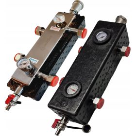   HIDRAVLIČNA SKLOPKA SANITLINE 4X 1" 65kW z MANOMETROM + TERMOMETROM + PRIBOR