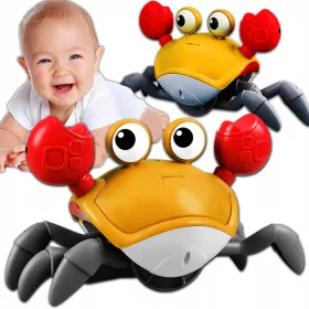   Interaktivna igrača Veliki Begajoči Plazeči KRAB ZA OTROKE XL