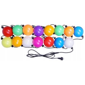 Lampioni za božično drevo LED-15 velike zunanje krogle mix