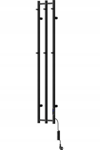 MEXEN PINO ELEKTRIČNI RADIATOR Z OBEŠALKI 1405 x 242 MM ČRN 200 W