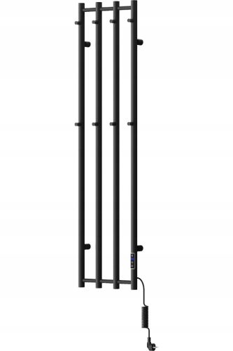 MEXEN Pino Električni Radiator z obešalkami 1405 x 347 mm Črn 250 W