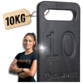 Obremenitev iz litega železa Kawmet 10 kg
