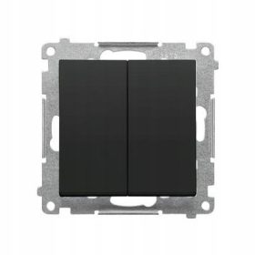 Dvojni stopniščni konektor Black Simon55