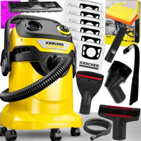 Kärcher WD 5 Turbo Blast 4500W Industrijski Sesalnik Set