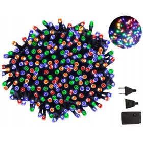   Lampice za novoletno drevo LED luči 500 300 200 na prostem 35 m 301 - 500 lučk