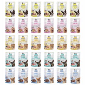 BRIT CARE MINI mokra hrana za pse, mešanica okusov, 30x85g