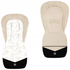   YOONCO VLOŽEK ZA VOZIČEK, OBRAČALNI, ŽAMET-BOMBAŽ, UNIVERZALEN PL