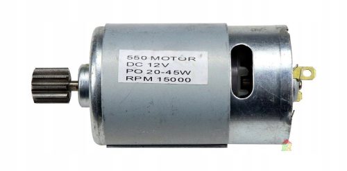 Slovenian Name: Visokokakovostni 12V 45W MOTOR 15000 za električna vozila + kabli 550

SEO-Optimized Description: 
Na tej strani najdete visokokakovostni 12V motor z močjo 45W in 15000 obrati na minut