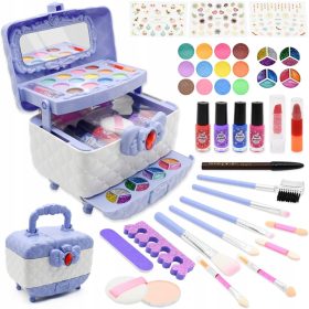 Elegantna škatla za ličila in nohte za male princeske