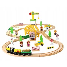 LESNA ŽELEZNICA Vlakec TIRNI PRIBOR 70 elementov