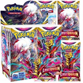   KARTICE POKEMON LOST ORIGIN MEGA BOX XXL 360 KART + 20 KART BSIDIAN GRATIS