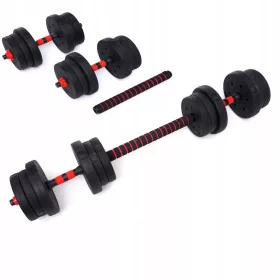 Hantle za uteži ATLAS SPORT 2x10kg