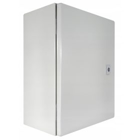   Stikalna naprava za industrijske namene z obudovo kovinske omarice dimenzij 500x400x250 mm, primerna za zaščito električne opreme v zahtevnih okoljih. Ima debelino 1,2 mm in stopnjo zaščite IP66, kar 