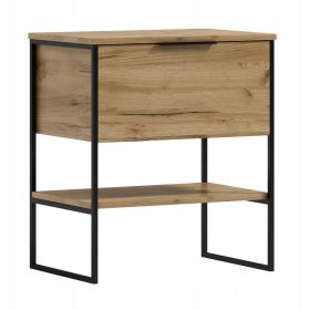   KUBA 60 stojna kopalniška omarica, industrijska kovinska lesena omarica