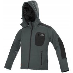 ART.MAS Classic Grey Softshell Jakna z Kapuco, Velikost M