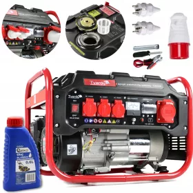   AGREGAT PRĄDOTWÓRZCZY 2800W Tvardy | Przenośny Generator Prądu AVR