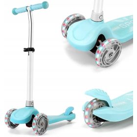   Hulajnoga z ravnovesjem na treh kolesih LED WHEELS do 50 kg XMUSO