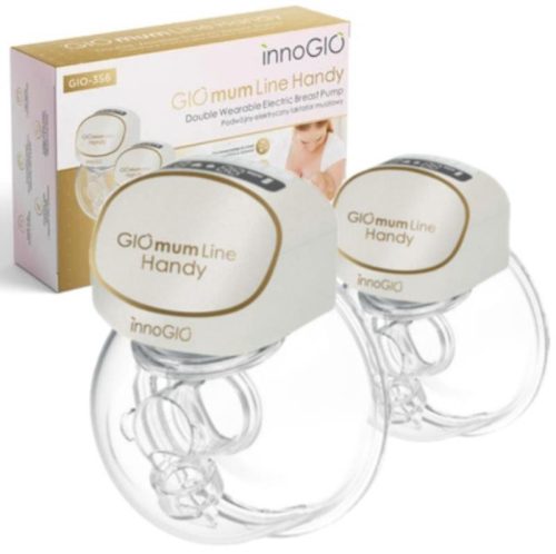 Prenosna električna prsna črpalka InnoGIO GIOmum Line Handy Double
