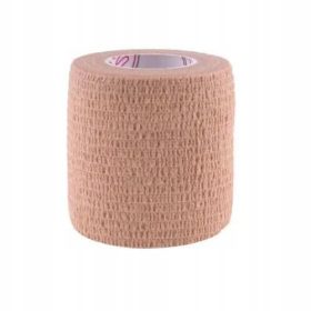   KOHEZIJSKI POVOJ | SAMOLEPILNI LATEKSNI POVOJ ZA RANE 5CM X 4,5M, 1 KOS