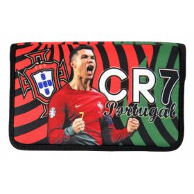   PIŠKOTNA TORBA RONALDO PORTUGALIA, zložljiva šolska pernica D18