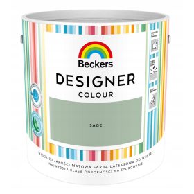 Beckers lateks zidna barva 5 l Žajbelj mat