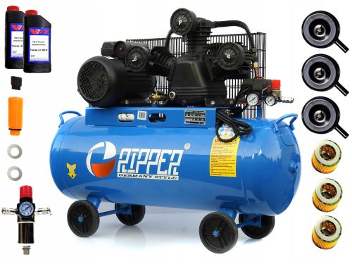 Kompresor zraka Ripper W-0,36/8 100 l 10 bar