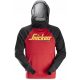 Topla moška jopica s kapuco Snickers Workwear 2889 rdeče barve