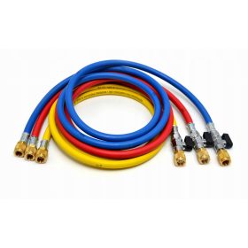 Komplet servisnih cevi REFCO 150 cm z ventilom CA-CCL-60 1/4