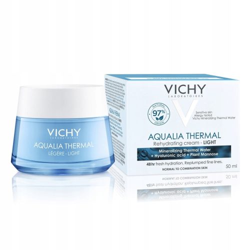 Vlažilna krema Vichy Aqualia Thermal Light za normalno in mešano kožo 50ml