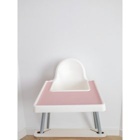   IKEA Antilop silikonska podloga - roza za enostavno in higienično hranjenje otroka