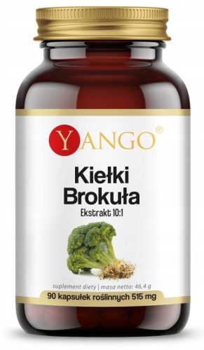 Ekstrakt Iz Kalčkov Brokolija Yango 10:1 - 90 Vegetarijanskih Kapsul