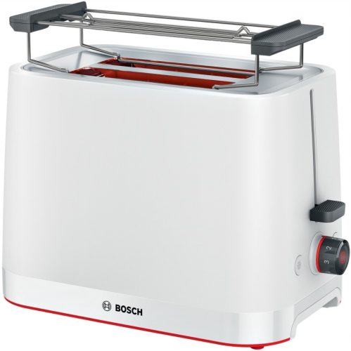  Bosch MyMoment TAT3M121 opekač kruha 950 W 2 toasta Odtaljevanje bela
