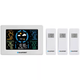   Vremenska postaja Blaupunkt WS40WH s 3 senzorji temperature in vlage