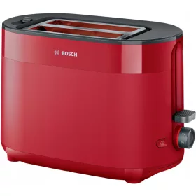    Bosch MyMoment Toaster TAT2M124 950W 2 toasta Termostat Odmrzovanje Rdeča