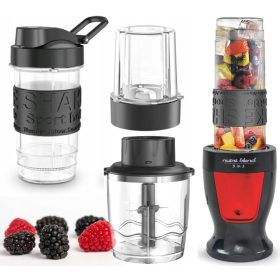 Kalorik TKG BLS 1500 BG Smoothie Blender 5v1 300W Črna