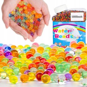 Kroglice za rože iz hidrogela z umetno zemljo + razpršilka