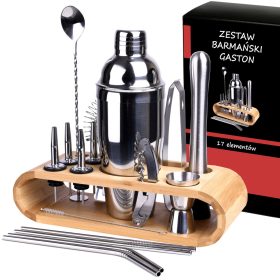   Profesionalni set za koktajle Gaston - 17 kakovostnih elementov