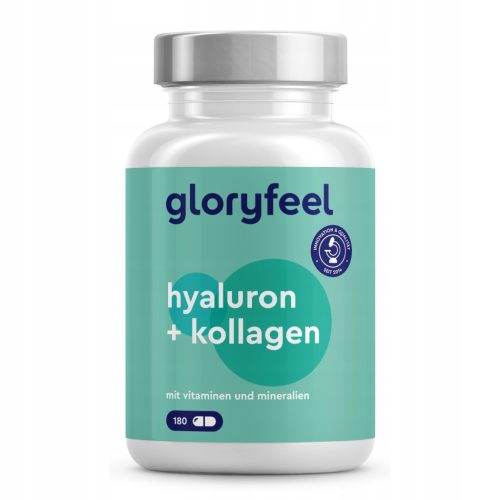 Kolagen in Hialuronska Kislina s Vitamini - 180 Kapsul za Lepoto in Zdravje