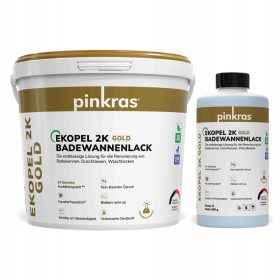   EKOPEL 2K-Gold premaz za kopalne kadi, visok sijaj, 3 l, bela