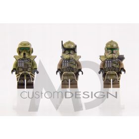 Custom Kama in Pauldroni za LEGO Clone Kashyyyk Trooper