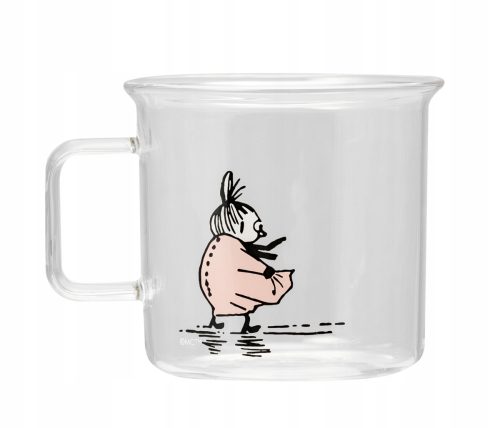 Moomin Muurla stekleni kozarec za kavo in čaj 350 ml 1 kos