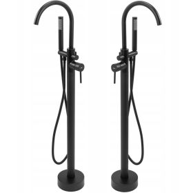 Baterija za kopalno kad REA MONO črna