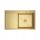 Jekleno korito IRMA GOLD 78x49 cm SET