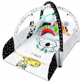   IZOBRAŽEVALNA PODLOGA MILJO ZOO ADVENTURE 3v1 - PODLOGA, PISALO IN PREPROGA