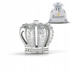 Srebrni čarobni obeski Kraljevska korona 925 bisere