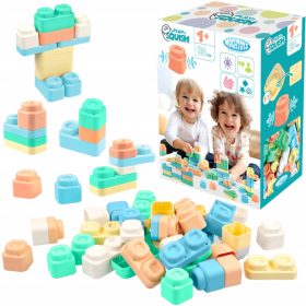    MEHKE SENZORIČNE KOCKE za otroke SET 24 kosov MOCHTOYS Polish