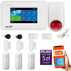   Optimized name: Brezžični alarmni sistem GSM + Wifi s TUYA aplikacijo, HUXGO HXA006 za varno domovanje

Optimized description: Brezžični alarmni sistem HUXGO HXA006 je inovativna rešitev za varovanje 