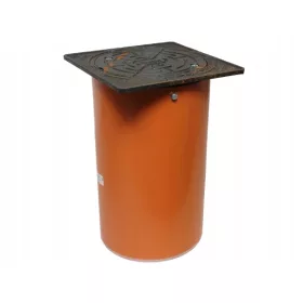   Teleskop 315 z litoželezno loputo razreda D400 za vrtino 315 400 425